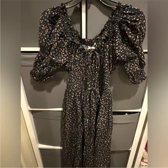 Doen Ischia Dress in Night Songbird Paisley - Picture 3 of 7